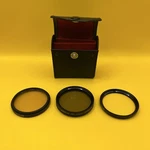 Zeikos 49MM Circular Polarized Cpl + Fld Uv Filter Kit Set With Case. Fixed Price $12.00.