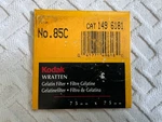 Kodak Wratten Gel Filter (75X75MM) 3X3 Inches No. 85C. Fixed Price $15.00.