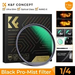 K&f Concept Black-mist Filter 1/4 Special Effects Diffusion 49/67/77/82MM. Fixed Price $82.99.