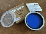 Nikon Nikkor B12 Glass Filter Original Case & Box - 52MM For Less Red Cooling. Fixed Price $14.99.