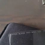 Tiffen 4X4 Black 1/8 Promist Glass Filter. Fixed Price $95.00.
