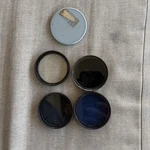 Nice Hasselblad Lenses Cover Filters Lot Of 4 Used 228. Fixed Price $75.00.