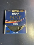 Hoya 62MM Nxt Circular Polarizing Slim Frame Glass Filter. Fixed Price $26.00.