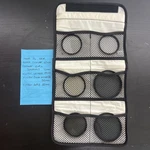 Camera Lens Filter Kit Cpl Uv Cross Soft Hoya Vivitar Bundle W/ Case. Fixed Price $62.00.