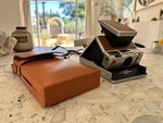 Vintage Polaroid SX-70 Land Camera With Leather Case. Fixed Price $200.00.