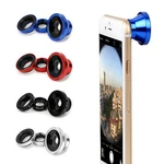 Universal Cell Camera Lens Kit Wide Angle Fish Eye Macro For Iphone Xr Xs. Fixed Price $7.74.