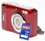 Retro Nikon Coolpix L20 Camera Digicam + 8GB Sd Card Tested!. Fixed Price $79.99.