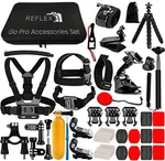 Reflex Camera 50 In 1 Action Accessories Kit Compatible With Gopro Her.... Fixed Price $40.77.