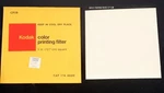 Kodak 5" Square Color Printing Filter CP2B For Darkroom Photo Enlargers, Prints. Fixed Price $10.99.
