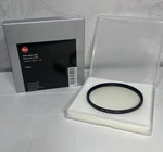 Genuine Leica M Filter Uva Ii E82 Black #13042. Fixed Price $170.00.