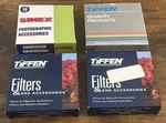 3X Tiffen 72MM Wide Angle Haze 1, Nd 0.3, 812 Warming & 1X Sinex Softone Filters. Fixed Price $44.99.