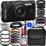 Om System Tough TG-7 Digital Camera (black) V110030BU000 12PC Accessory Bundle. Fixed Price $525.99.