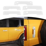 Joshela Ford Bronco Door Handle Cover Trim 2021+ White Exterior 5PCS. Fixed Price $59.18.