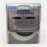 Hoya 62MM Alpha Circular Polarizer Cpl Crpl Cir-pl Glass Filter. Fixed Price $9.95.