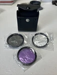 Zeikos 49MM Filter Uv + Pl-d Kit And Leather Case Dslr ZE-FLK49. Fixed Price $12.95.