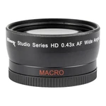 Ultimaxx 0.43X Wide Angle 58 Mm Macro Lens With Multi-coated Glass. Fixed Price $19.95.