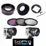 Gopro Hero 12 Black Wide Angle Lens+telephoto Zoom +hd Filter Kit Uv-cpl-fd. Fixed Price $119.88.