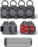 Profezzion 4-PACK Secure Air Tag 2ND & 1ST Gen Holder Case With Key Ring, 3M Adh. Fixed Price $53.98.