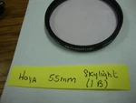 Hoya 55MM Skylight 1B Filter - Made In Japan. Fixed Price $12.25.