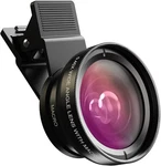Miao Lab 2-IN-1 Phone Camera Lens Kit, 12.5X Macro + 0.45X Wide Angle. Fixed Price $43.40.