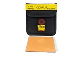 Tiffen 4X4" Coral Solid Color Glass Filter Mfr #44CO1 - Serial #C105. Fixed Price $190.00.