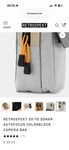 The Retrospekt SX-70 Sonar Autofocus Colorblock Camera Bag. Fixed Price $49.99.