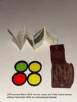 4 Lifa Camera Filters 35.9 For And Other Leica-lenses Without Summitar. Fixed Price $39.00.