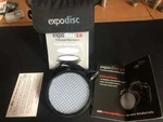 Expodisc 2.0; 77MM Professional White Balance Filter With Case & Instructions. Fixed Price $29.00.
