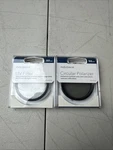 2-PACK New Insignia 52MM Circular Polarizer + Uv Lens Filter Camera. Fixed Price $10.00.