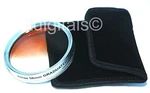 82MM Graduated Tobacco Color Lens Filter Half Brown Clear Special Effects. Fixed Price $39.99.