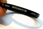 Hoya 55MM Filter Skylight 1B Worming Made Japan. Fixed Price $11.65.