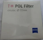 Brand New Never Used Zeiss - T* 72MM Pol Filter. Fixed Price $142.30.