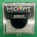 Midwest Optical Systems BP850-27 Near-ir Bandpass Filter. Fixed Price $90.00.