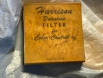 Harrison Duraline 1" 1.00 Filter W/ Case & Packet Full Hollywood Lab Printer. Fixed Price $49.95.