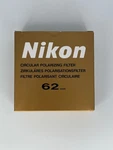 New In Box - Nikon Circular Polar 62MM Filter Made Japan W/ Case &. Fixed Price $44.99.