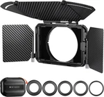 K&f Concept Mini Matte Box Dslr W/ Top Flag For 4X5.65" Square Filters. Fixed Price $129.99.
