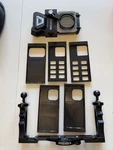 Divevolk Seatouch 4 Max Smartphone Housing + Filter Clamp Dual Handle Tray. Fixed Price $409.00.
