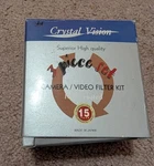 Crystal Vision Camera Video Filter Kit 52MM. Fixed Price $5.00.