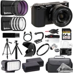 Sony ZV-E10 Camera +16-50MM Lens +64GB +extra Battery+ 9 Pc Filter- Ultimate Kit. Fixed Price $844.99.