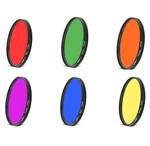 Red Orange Yellow Green Blue Purple Full Color Lens Filter 43/46/49/52/58/82MM. Fixed Price $8.65.