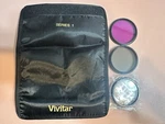 Vivitar Series 1 3-PIECE Multi-coated Hd Pro Filter Set (52MM UV/CPL/ND8). Fixed Price $13.50.
