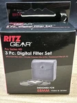 Ritz Gear Pro Series Hd 3 Pc Digital Filter Set XRG58FLK For 58MM Video & Lenses. Fixed Price $9.75.