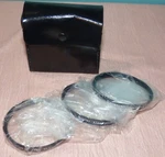 Vivitar 67MM Close-up Filter Set Of 3 For Canon No. 1, 2 & 4 Nos. Fixed Price $12.50.