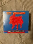 Pokemon Tcg Sword & Shield Base Elite Trainer Box Zamazenta Factory Sealed Error. Fixed Price $150.00.