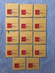Lot Of 14 Kodak Color Printing Filters 125MM X 3 11 Unsealed. Fixed Price $36.00.