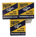 Lot Of 3 Vintage Tiffen Photar Color Correction Photographic Filter #6.. Fixed Price $15.99.