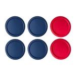 1 Stop & Go 6-PACK Replacement Lids For Pyrex 4-CUP Glass Storage Bowls,. Fixed Price $21.08.