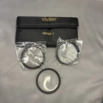 Vivitar #0720812 Series (52MM) Multi-coated Close-up & Macro Filter Set 3. Fixed Price $8.57.