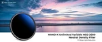 K&f Concept 58MM Variable ND2-2000. Fixed Price $25.00.