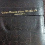 Singh-ray Galen Rowell ND2G-SS Neutral Density Rectangular Camera Lens Filter. Fixed Price $39.00.
